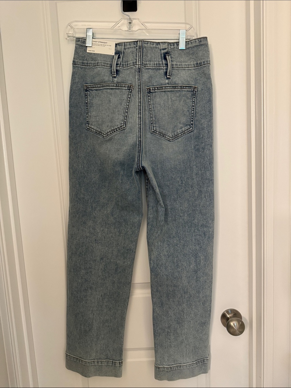 NWT Ann Taylor High Rise Straight Leg Jeans - Picture 6 of 10